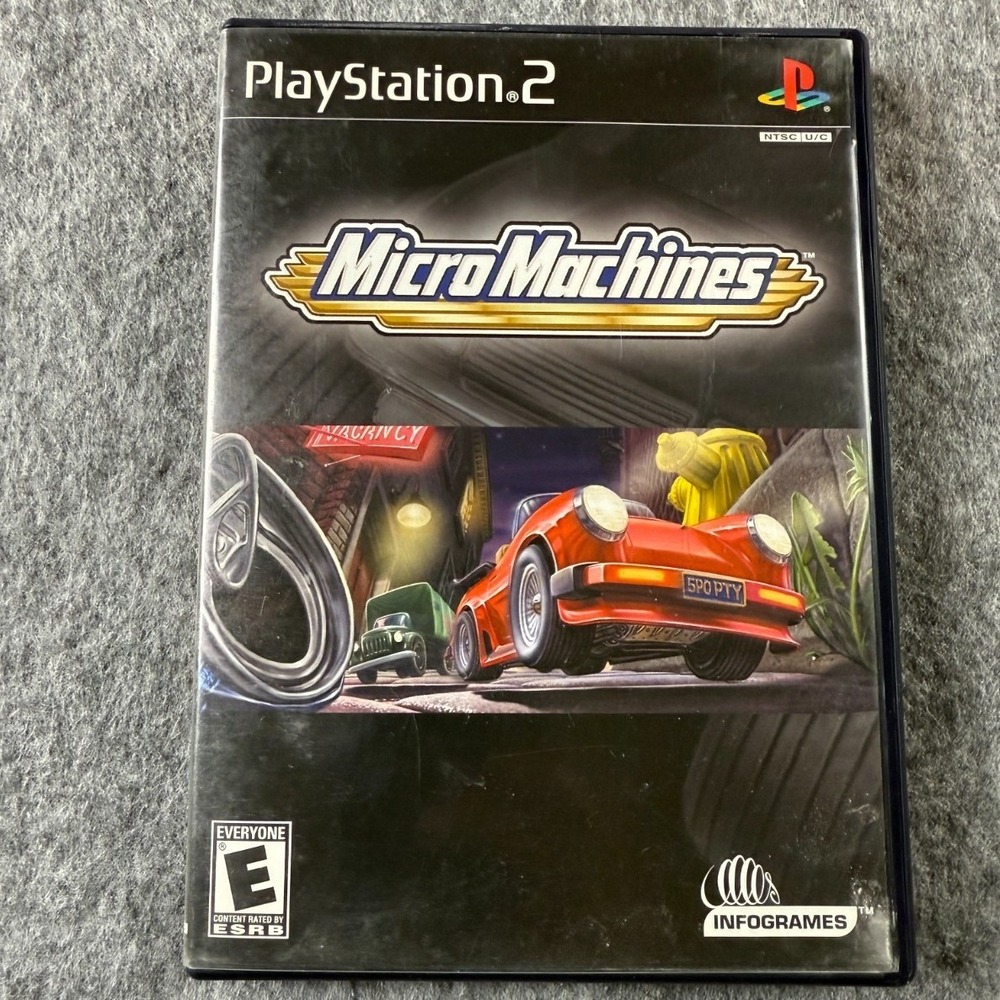 Micro‎ Machines (Sony PlayStation 2) PS2 Complete CIB Tested Working